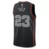 Men's Detroit Pistons Jaden Ivey #23 Black Swingman Jersey 2023/24 - City Edition - acejersey