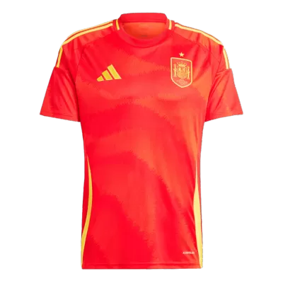 Men's Spain Home Soccer Jersey Euro 2024 - acejersey