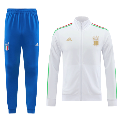 Italy White Jacket Training Kit 2024/25 For Adults - acejersey