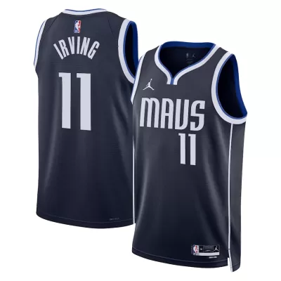 Men's Dallas Mavericks Kyrie Irving #11 Nike Navy Swingman Jersey 2022/23 - Statement Edition - acejersey