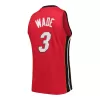 Men's Miami Heat Dwyane Wade #3 Red Hardwood Classics Swingman Jersey 2005/06 - acejersey