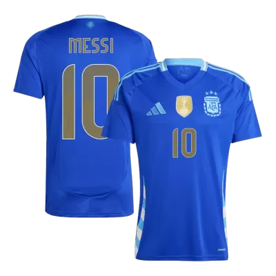 Men's Argentina MESSI #10 Away Soccer Jersey Copa América 2024 - acejersey