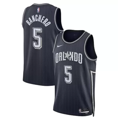 Men's Orlando Magic Paolo Banchero #5 Navy Swingman Jersey 2023/24 - City Edition - acejersey