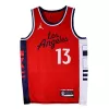 Men's Los Angeles Clippers Paul Geroge #13 Red Swingman Jersey 2024/25 - Statement Edition - acejersey