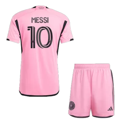 Men's Inter Miami CF MESSI #10 Home Jersey (Jersey+Shorts) Kit 2024/25 - acejersey