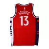 Men's Los Angeles Clippers Paul Geroge #13 Red Swingman Jersey 2024/25 - Statement Edition - acejersey