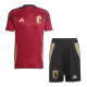 Men's Belgium Home Jersey (Jersey+Shorts) Kit Euro 2024 - acejersey