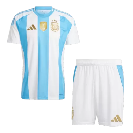 Men's Argentina Home Jersey (Jersey+Shorts) Kit 2024 - acejersey