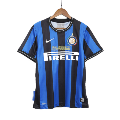Inter Milan Home Retro Soccer Jersey 2009/10 - UCL Final - acejersey