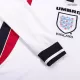 England Home Retro Soccer Jersey Long Sleeve 1998 - acejersey