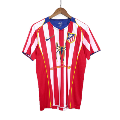 Atletico Madrid Home Retro Soccer Jersey 2004/05 - acejersey