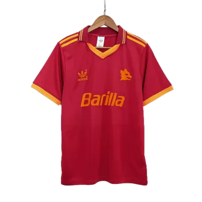 Roma Home Retro Soccer Jersey 1992/94 - acejersey