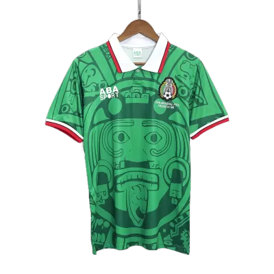 Mexico Home Retro Soccer Jersey 1998 - acejersey