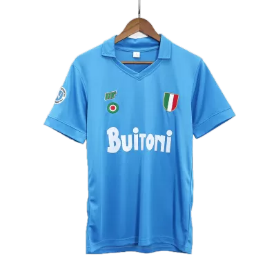 Napoli Home Retro Soccer Jersey 1987/88 - acejersey