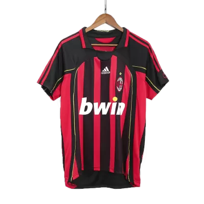 AC Milan Home Retro Soccer Jersey 2006/07 - acejersey