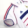 France Away Retro Soccer Jersey 1998 - acejersey