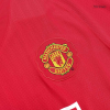 Manchester United SCHOLES #18 Home Retro Long Sleeve Soccer Jersey 2007/08 - acejersey