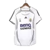 Real Madrid SERGIO RAMOS #4 Home Retro Soccer Jersey 2006/07 - acejersey