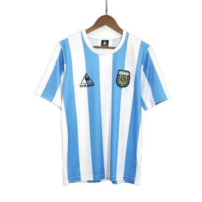 Argentina Home Retro Soccer Jersey 1986 - acejersey