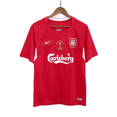 Liverpool Retro Soccer Jersey 2005 - UCL - acejersey