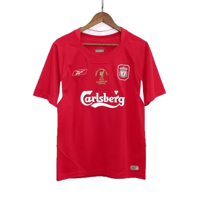 Liverpool Retro Soccer Jersey 2005 - UCL - acejersey