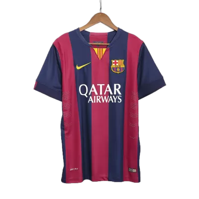 Barcelona Home Retro Soccer Jersey 2014/15 - acejersey