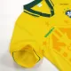 Brazil Home Retro Soccer Jersey 1993/94 - acejersey