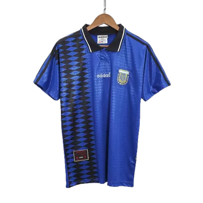 Argentina Away Retro Soccer Jersey 1994 - acejersey