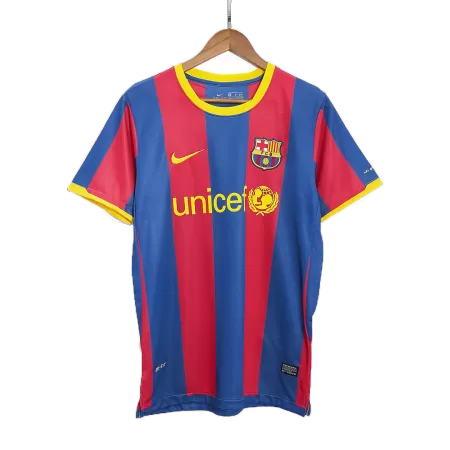 Barcelona Home Retro Soccer Jersey 2010/11 - acejersey