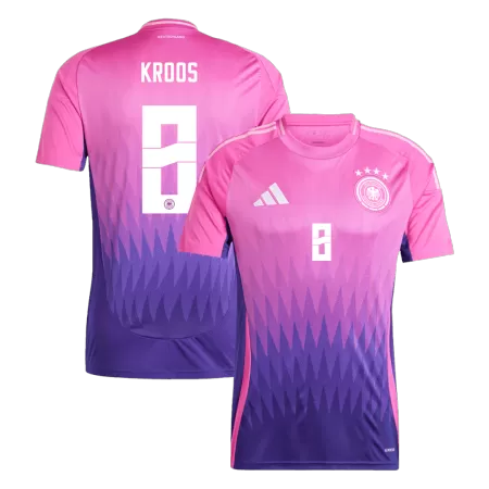 Men's Germany KROOS #8 Away Soccer Jersey Euro 2024 - acejersey