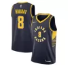 Men's Indiana Pacers Justin Holiday #8 Navy Swingman Jersey 2019/20 - Icon Edition - acejersey