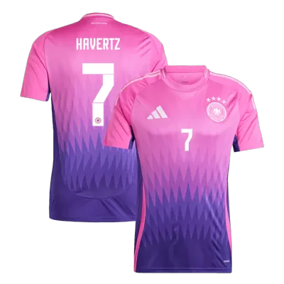 Men's Germany HAVERTZ #7 Away Soccer Jersey Euro 2024 - acejersey