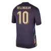 Men's England BELLINGHAM #10 Away Soccer Jersey Euro 2024 - acejersey