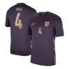 Men's England RICE #4 Away Soccer Jersey Euro 2024 - acejersey