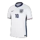 Men's England BELLINGHAM #10 Home Soccer Jersey Euro 2024 - acejersey