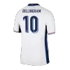 Men's England BELLINGHAM #10 Home Soccer Jersey Euro 2024 - acejersey