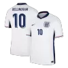 Men's England BELLINGHAM #10 Home Soccer Jersey Euro 2024 - acejersey