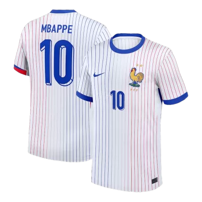 Men's France MBAPPE #10 Away Soccer Jersey Euro 2024 - acejersey