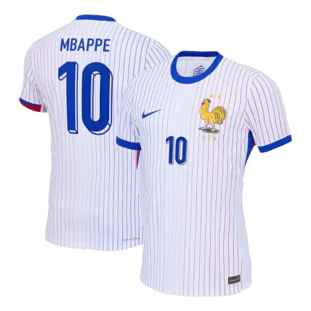 France MBAPPE #10 Away Soccer Jersey Euro 2024 - Player Version - acejersey