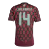 Men's Mexico CHICHARITO #14 Home Soccer Jersey Copa América 2024 - acejersey