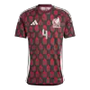 Men's Mexico E.ÁLVAREZ #4 Home Soccer Jersey Copa América 2024 - acejersey