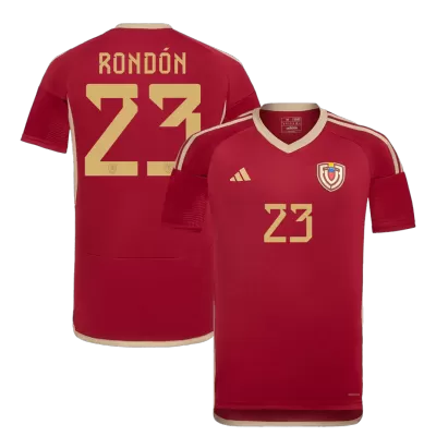 Men's Venezuela RONDÓN #23 Home Soccer Jersey Copa América 2024 - acejersey