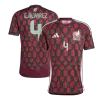 Men's Mexico E.ÁLVAREZ #4 Home Soccer Jersey Copa América 2024 - acejersey