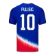 Men's USA PULISIC #10 Away Soccer Jersey Copa América 2024 - acejersey