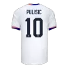 Men's USA PULISIC #10 Home Soccer Jersey Copa América 2024 - acejersey