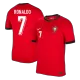 Men's Portugal RONALDO #7 Home Soccer Jersey Euro 2024 - acejersey