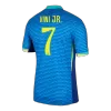 Men's Brazil VINI JR. #7 Away Soccer Jersey Copa América 2024 - acejersey