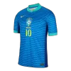 Men's Brazil RODRYGO #10 Away Soccer Jersey Copa América 2024 - acejersey