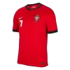 Men's Portugal RONALDO #7 Home Soccer Jersey Euro 2024 - acejersey