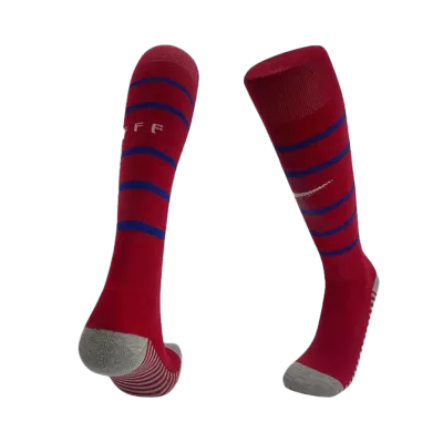 Kid's France Home Soccer Socks Euro 2024 - acejersey